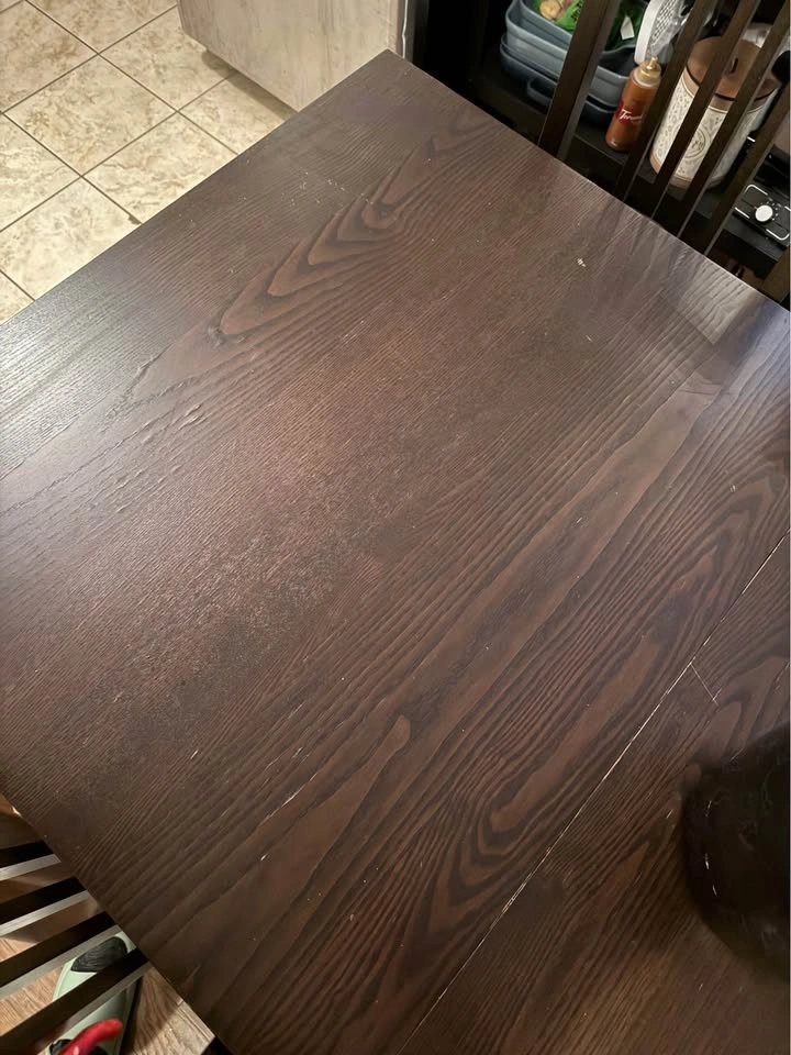 IKEA LANEBERG Dining Table with 4 Chairs - Dark Brown - photo 2