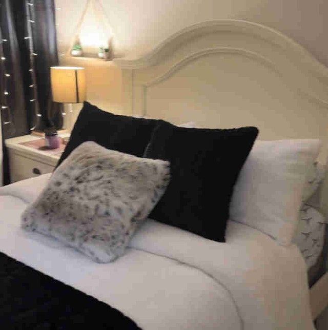 Bed frame, dresser and night stand