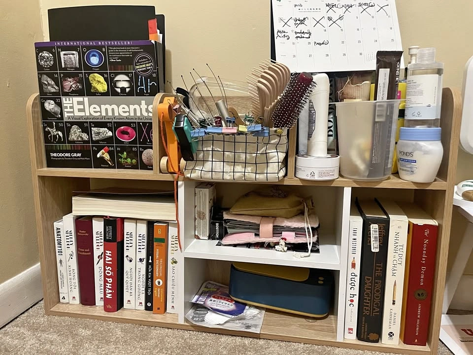 Multi-Purpose Wooden Bookshelf [Available May 7th]