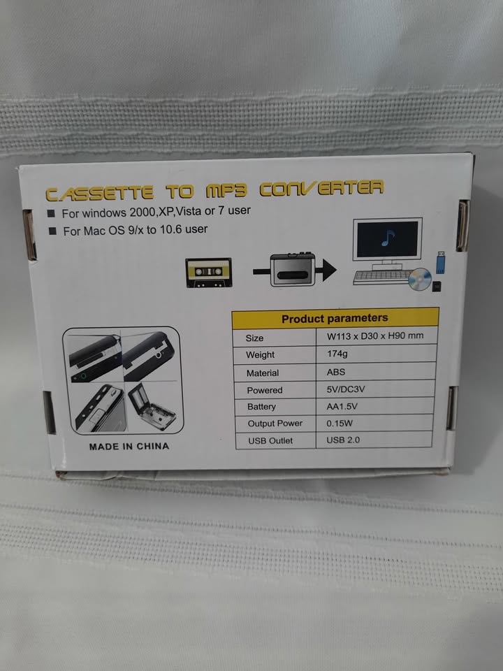 CASSETTE to MP3 CONVERTOR - photo 2