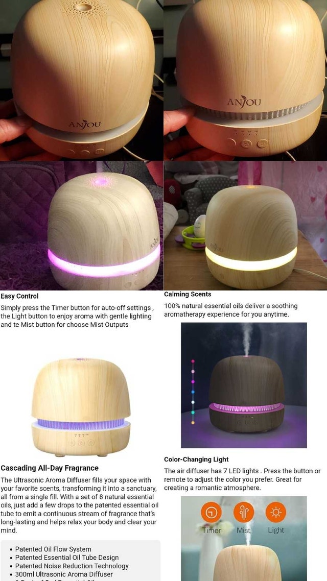 ✳️ ANJOU Aroma Diffuser