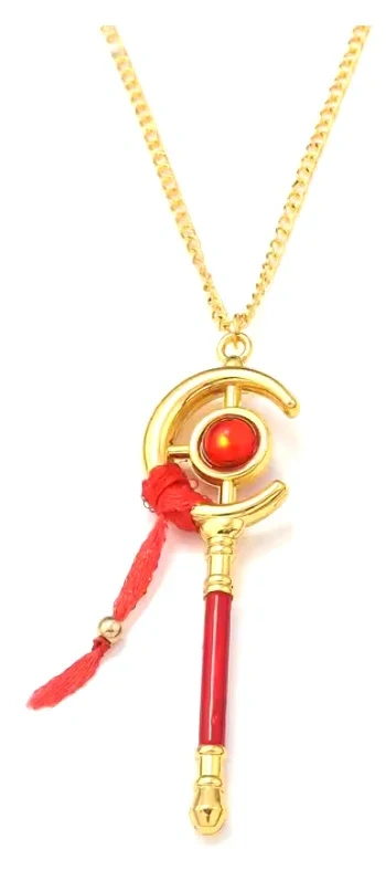 Frieren Authentic Gold Necklace/Pendant & Earrings - photo 3
