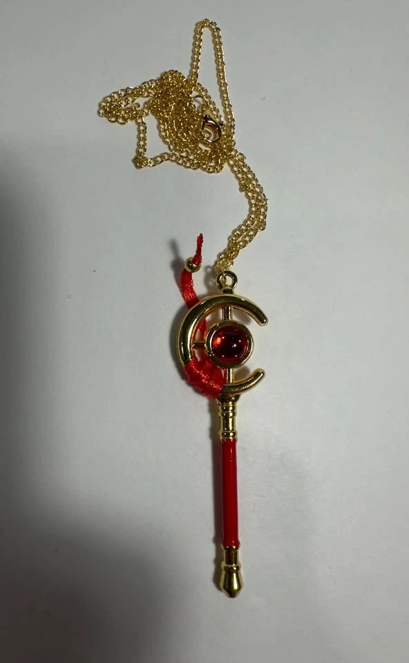 Frieren Authentic Gold Necklace/Pendant & Earrings - photo 4