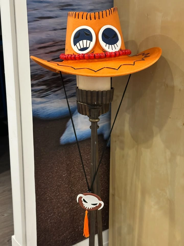 One Piece Fire-Fist Ace Cowboy Hat - photo 3