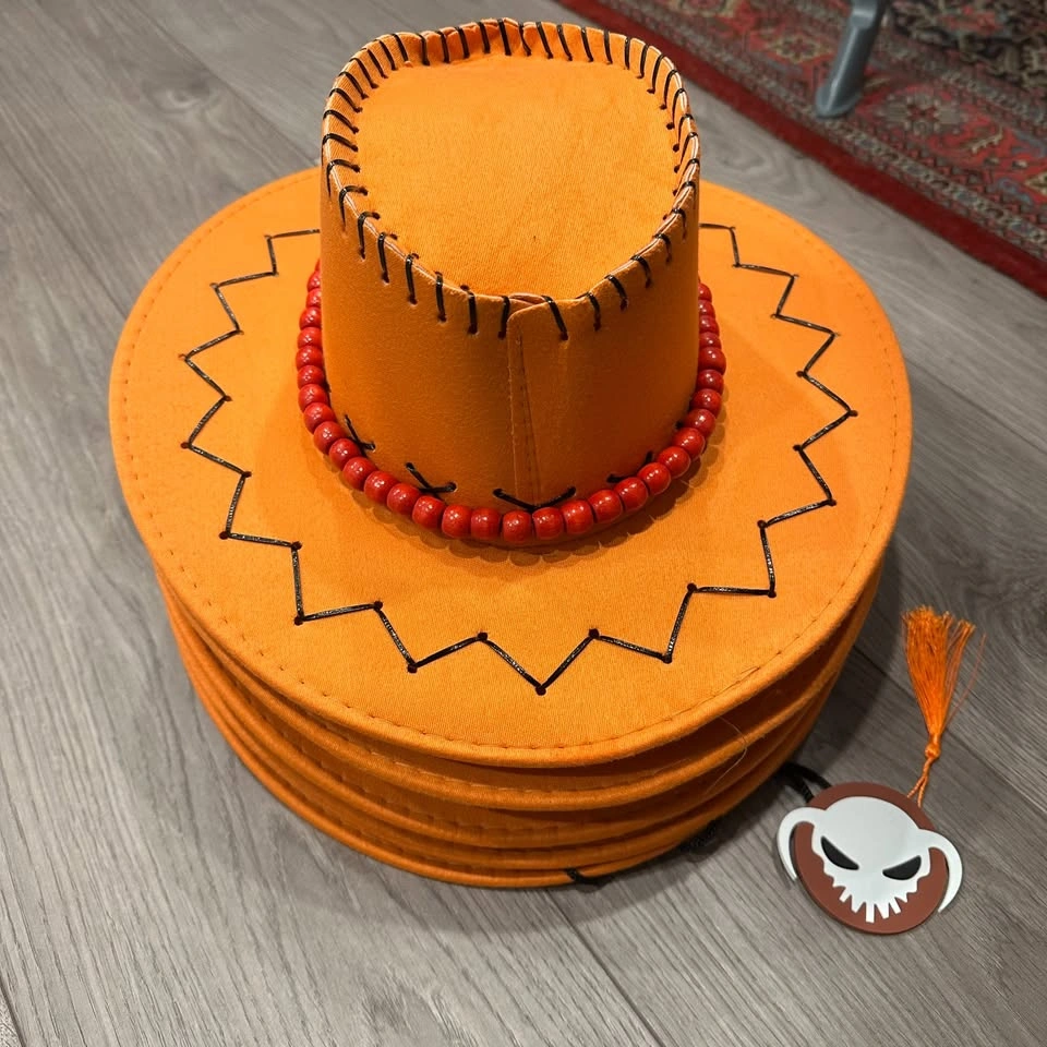One Piece Fire-Fist Ace Cowboy Hat - photo 5