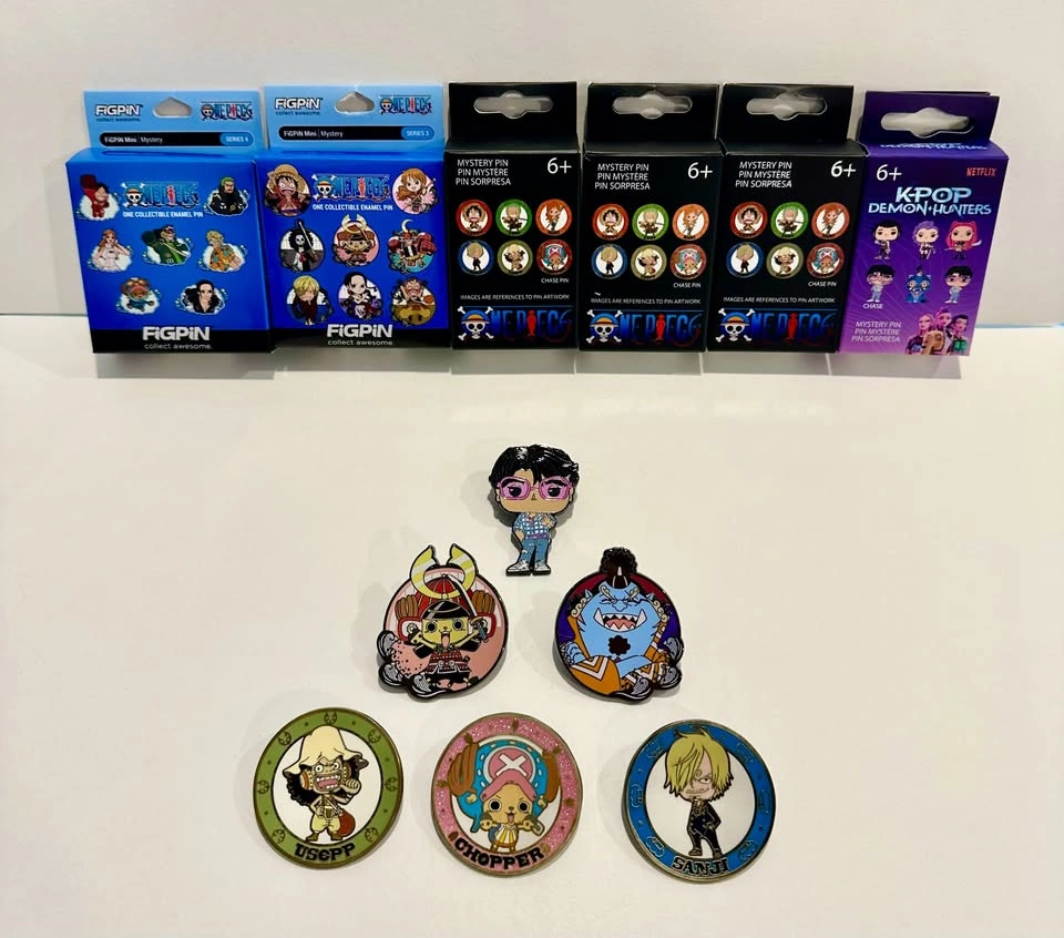 One Piece & KPOP Demon Hunters Enamel Pins - photo 2