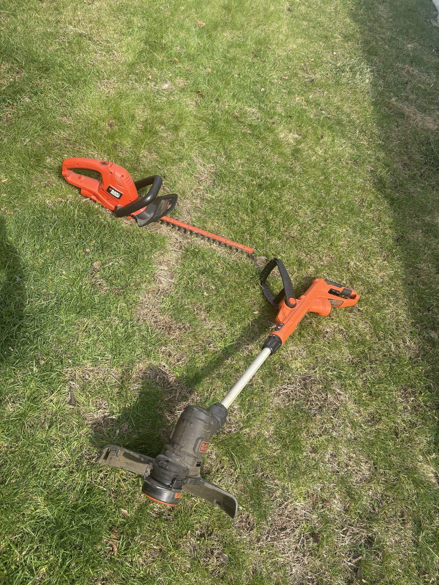 Hedge trimmer and trimmer $60 for both