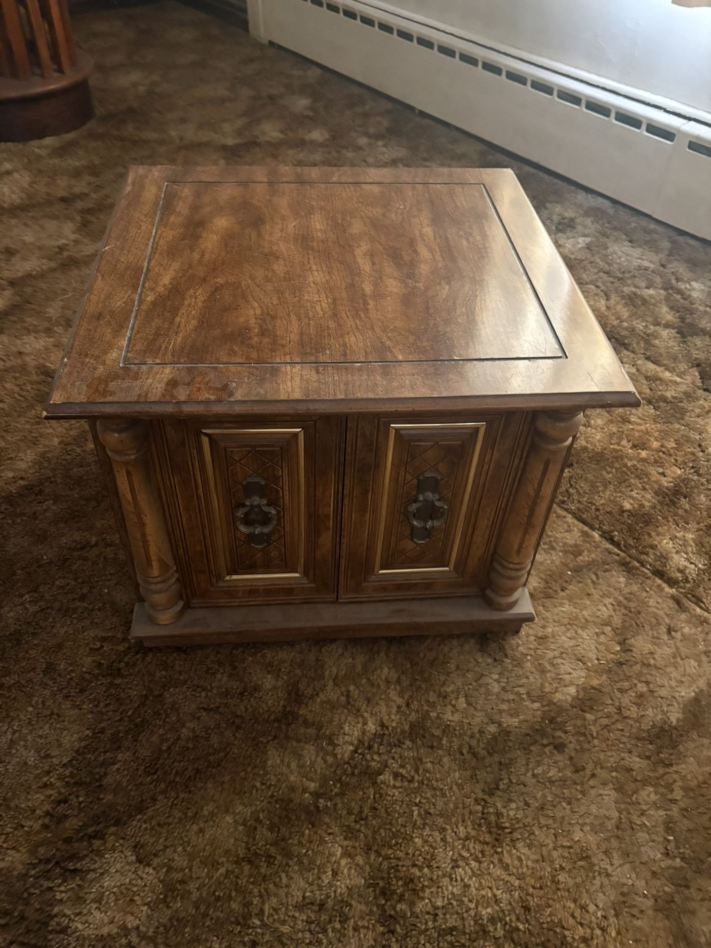2 Vintage Side Tables - photo 3