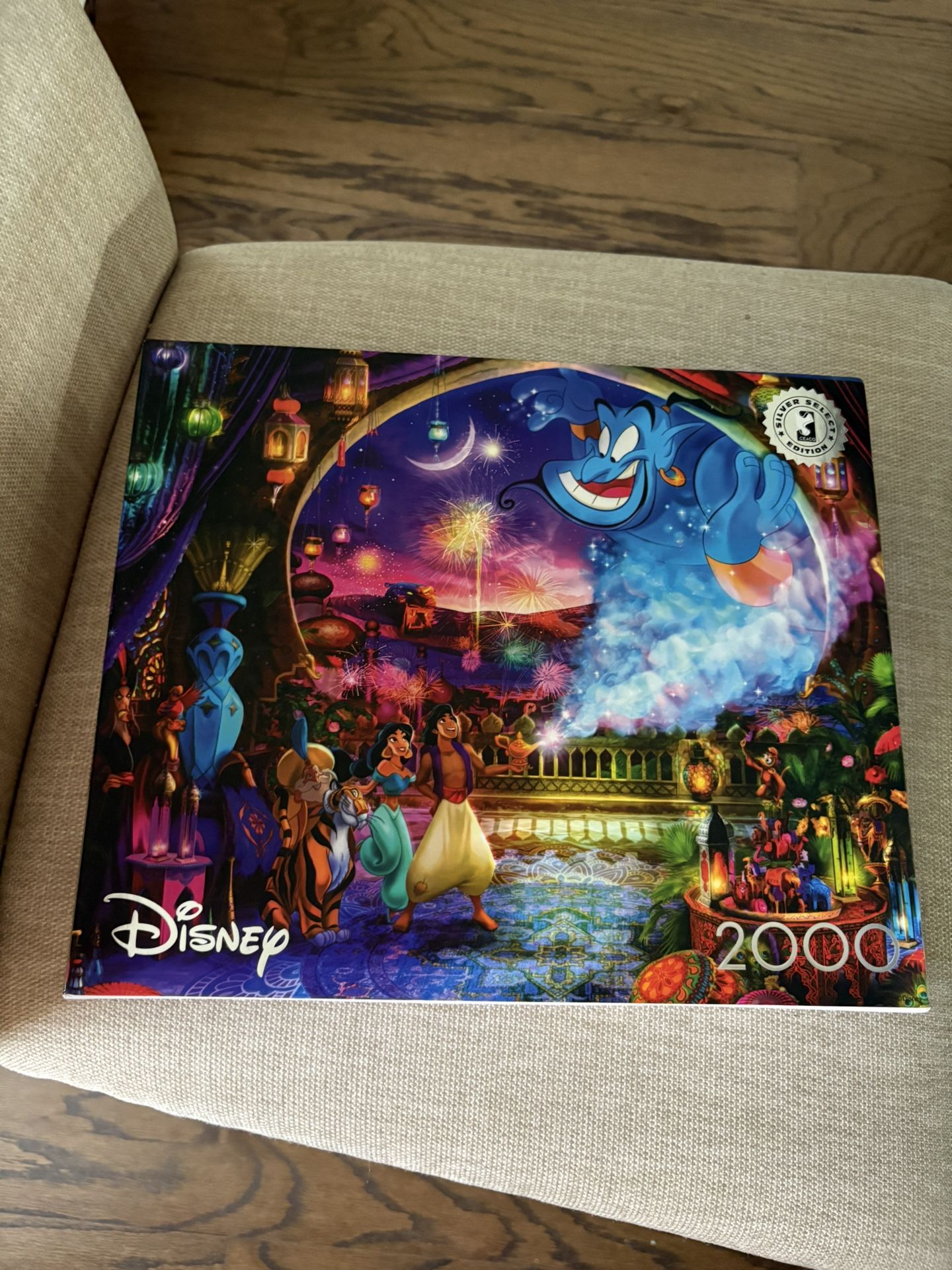 Aladdin Glued Puzzle Ready To Frame $20
