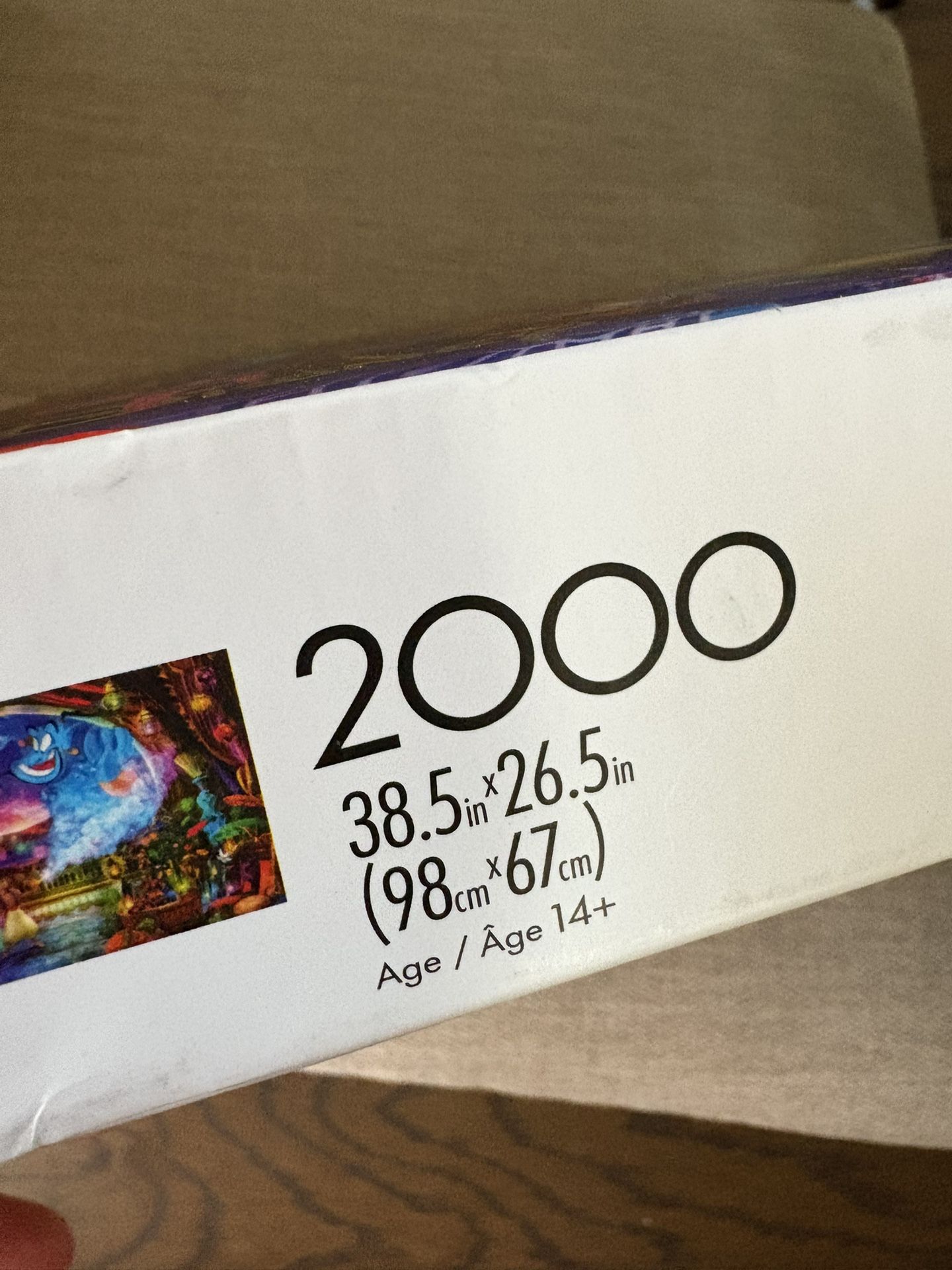Aladdin Glued Puzzle Ready To Frame $20 - photo 2