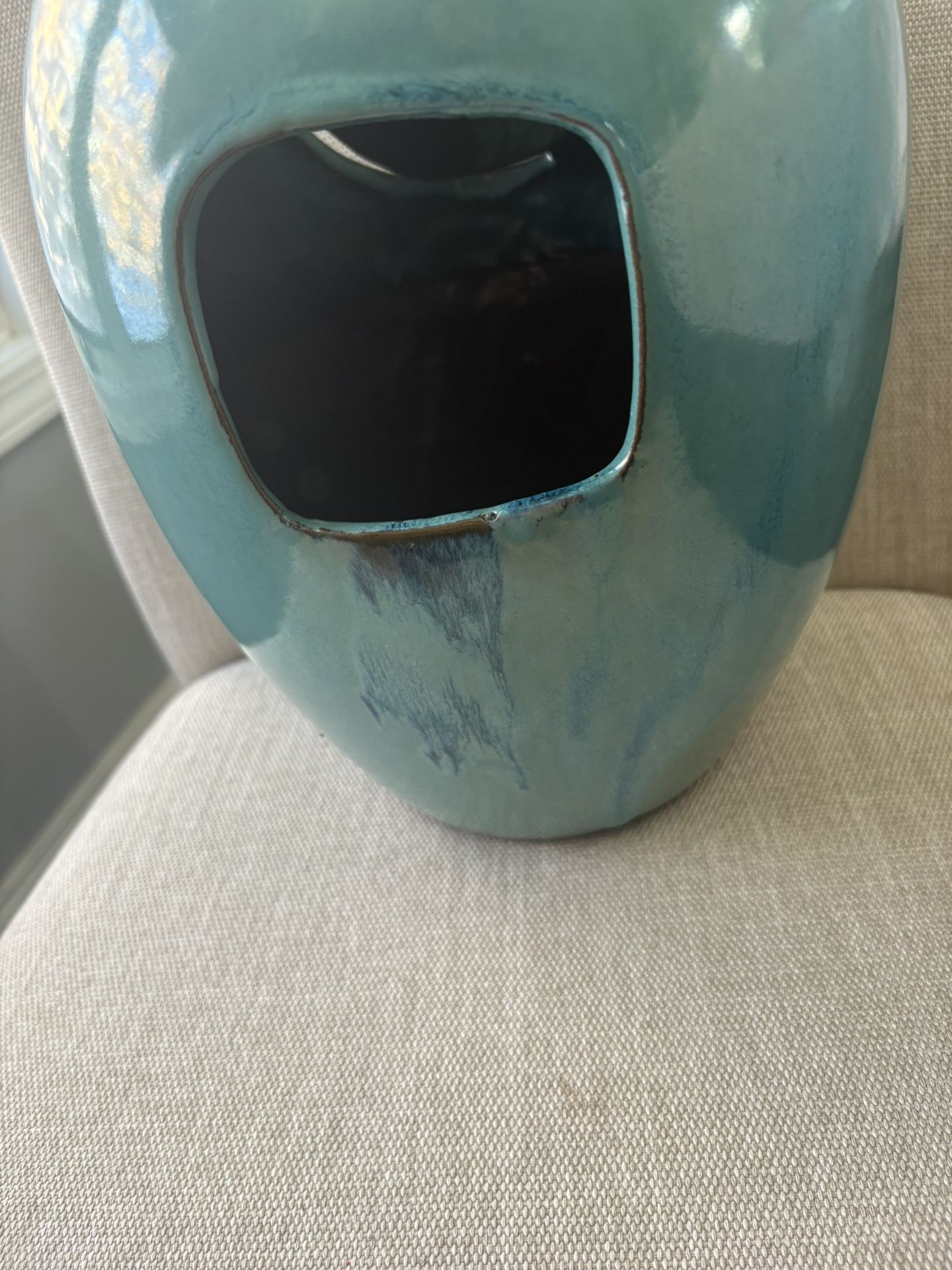 Pottery Patch Vase About 12x9 - photo 3