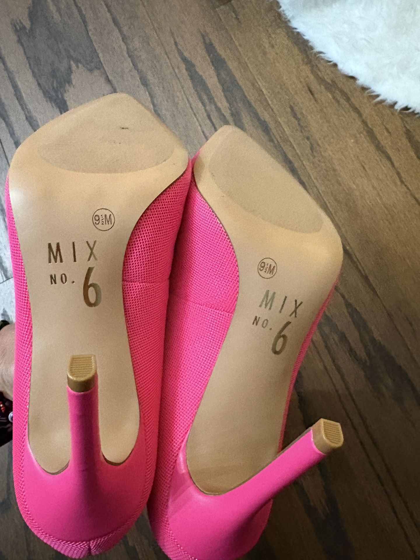 Neon Pink Heels New No Box Size 9.5 - photo 4