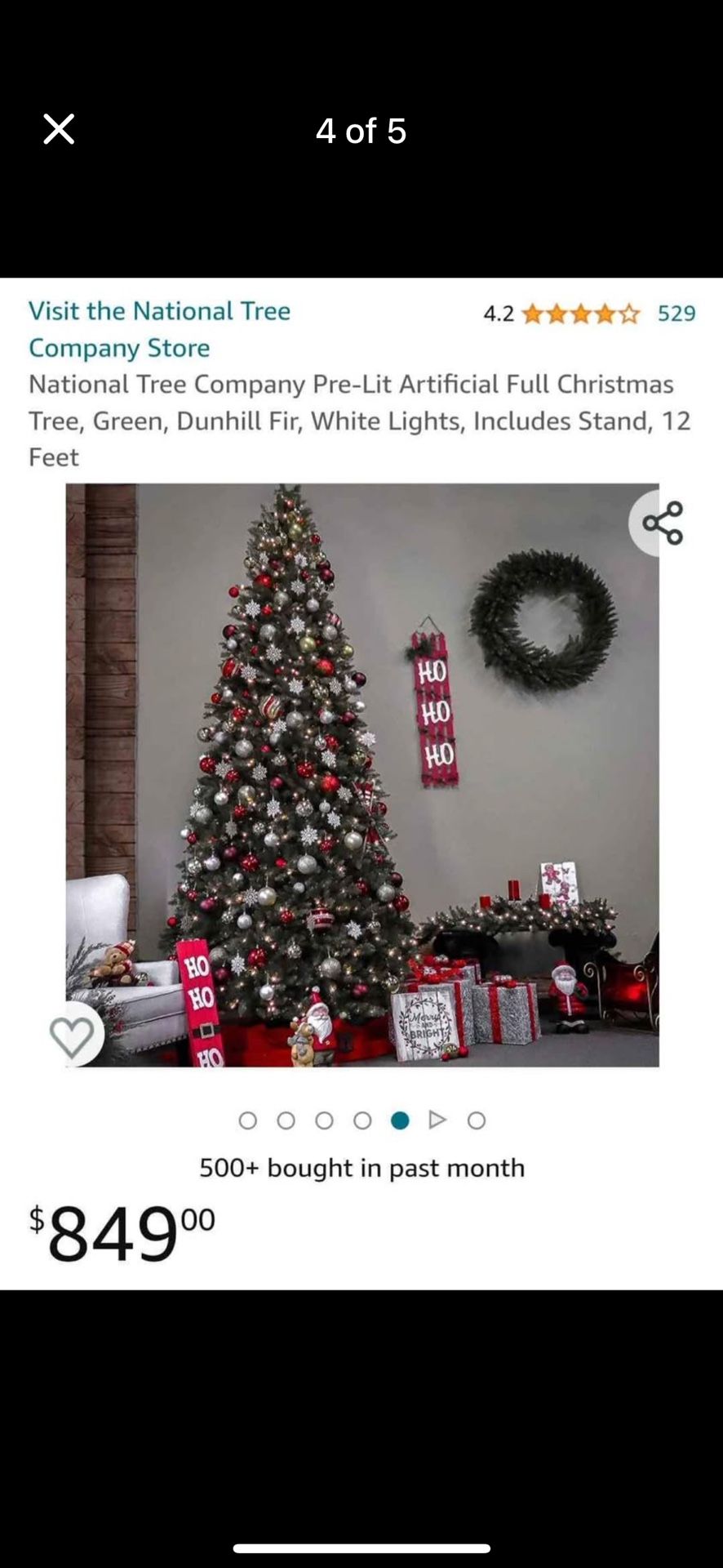 12ft Christmas Tree New $600 - photo 2