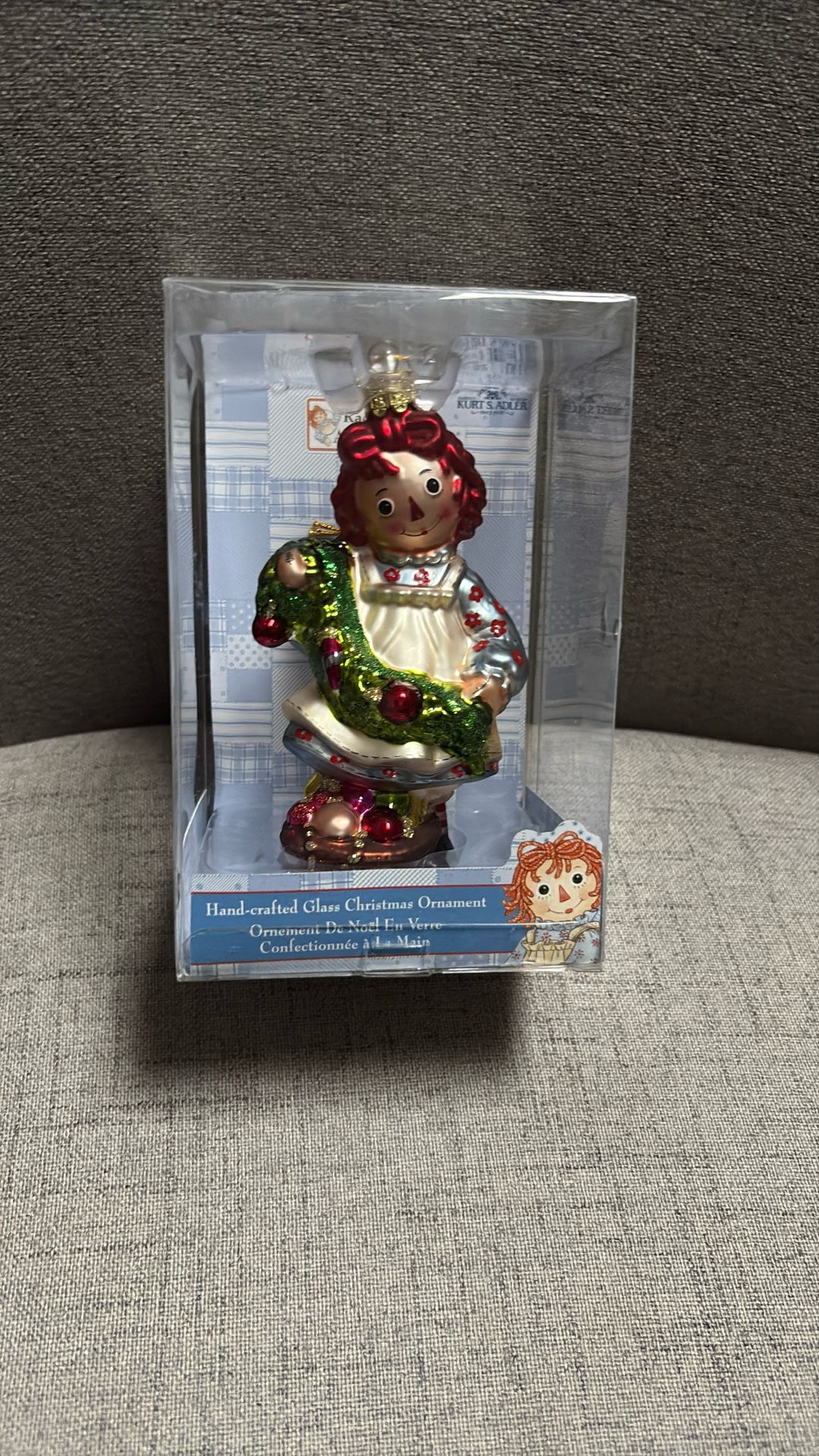 Raggedy Ann Collectible Ornament $40 New