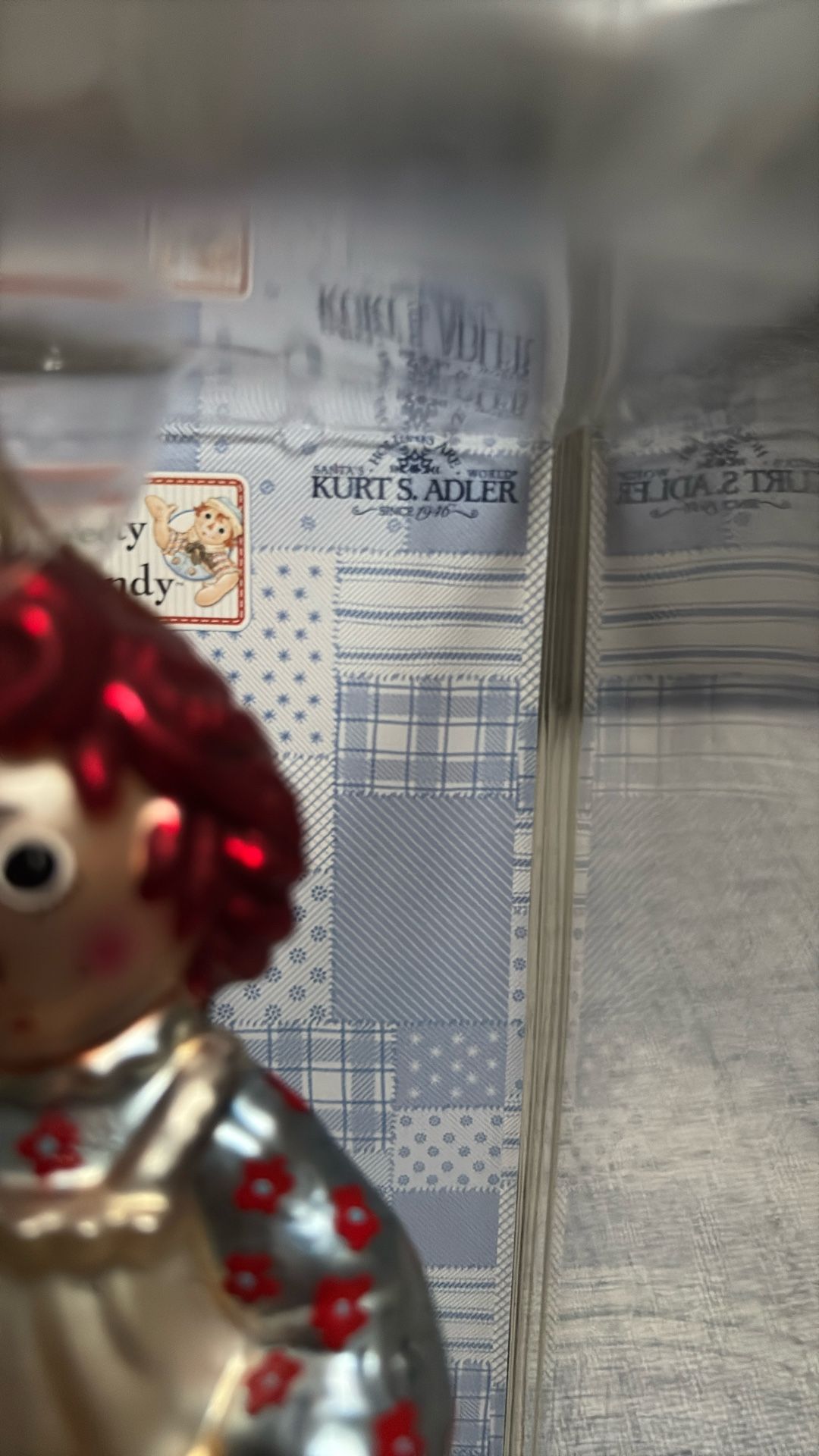 Raggedy Ann Collectible Ornament $40 New - photo 3