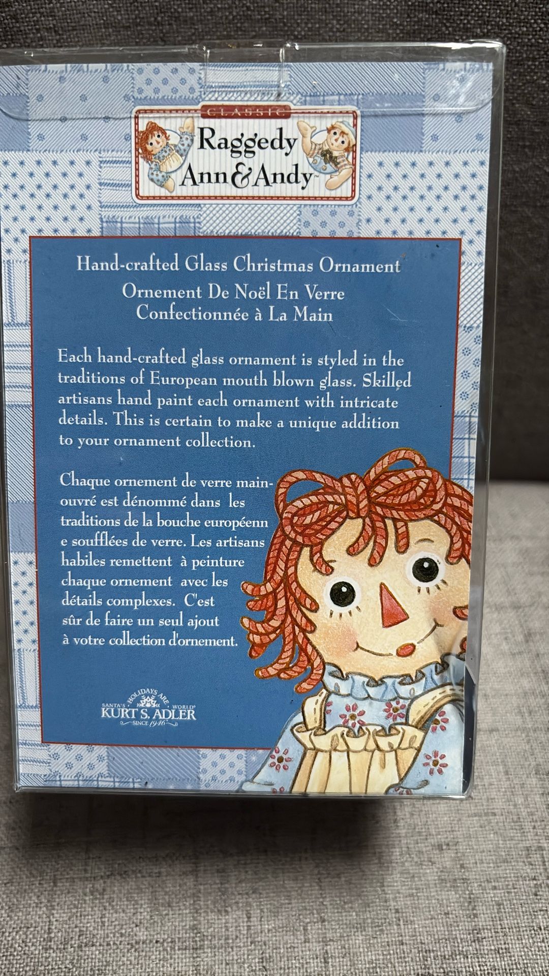 Raggedy Ann Collectible Ornament $40 New - photo 5