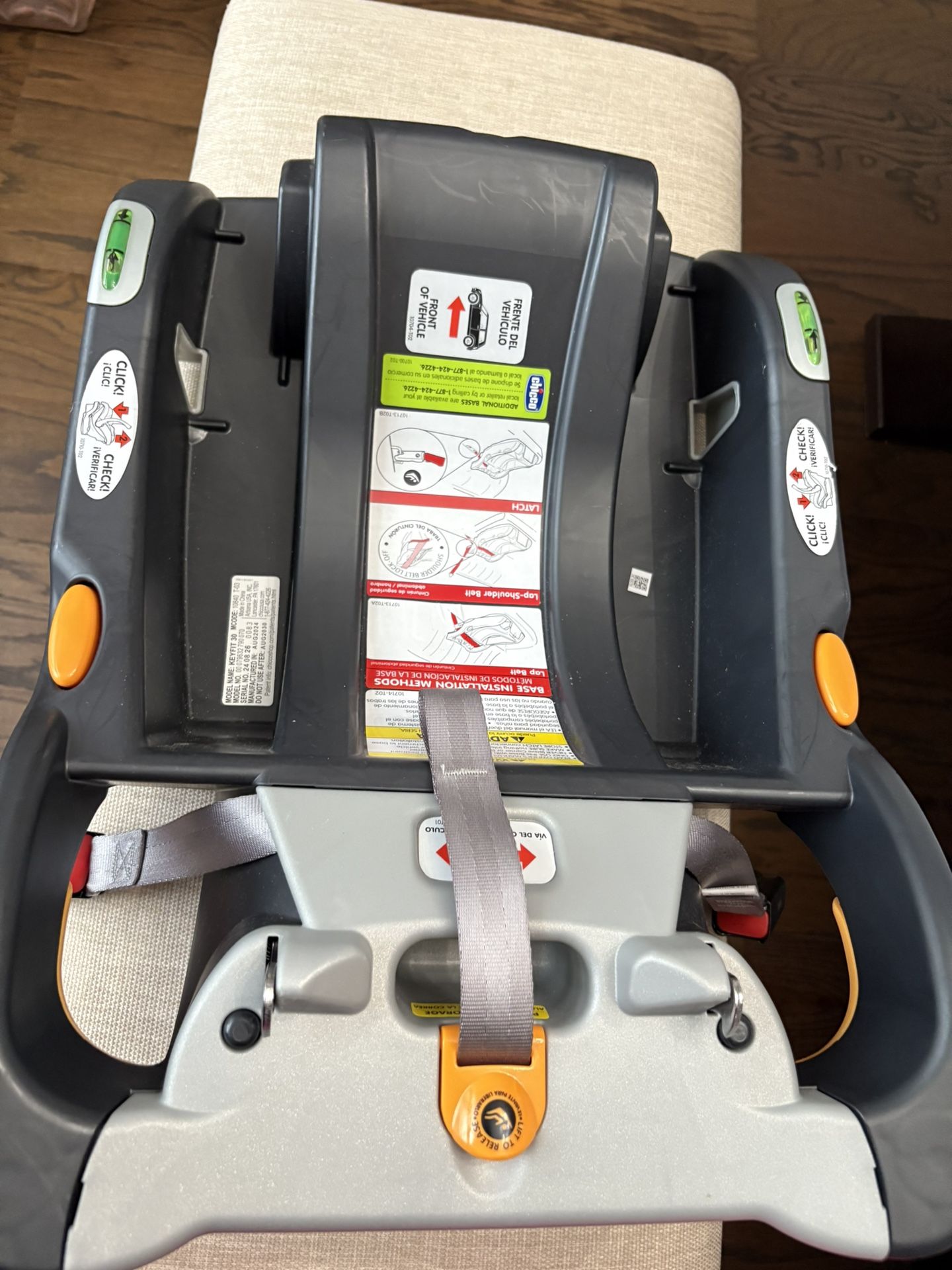 Chicco Carseat Base Only $60 Firm - photo 2