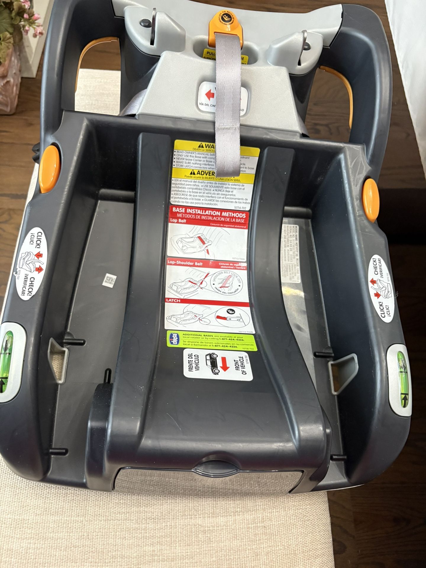Chicco Carseat Base Only $60 Firm - photo 3