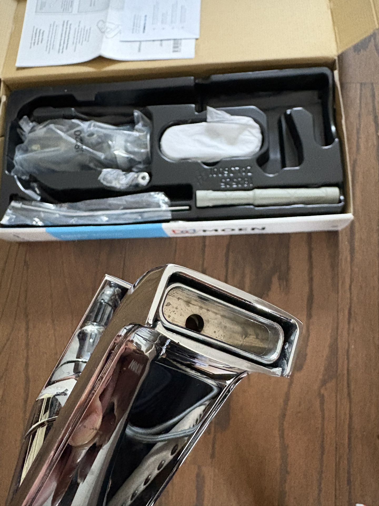 Moen Chrome Bathroom Faucet $40 - photo 2