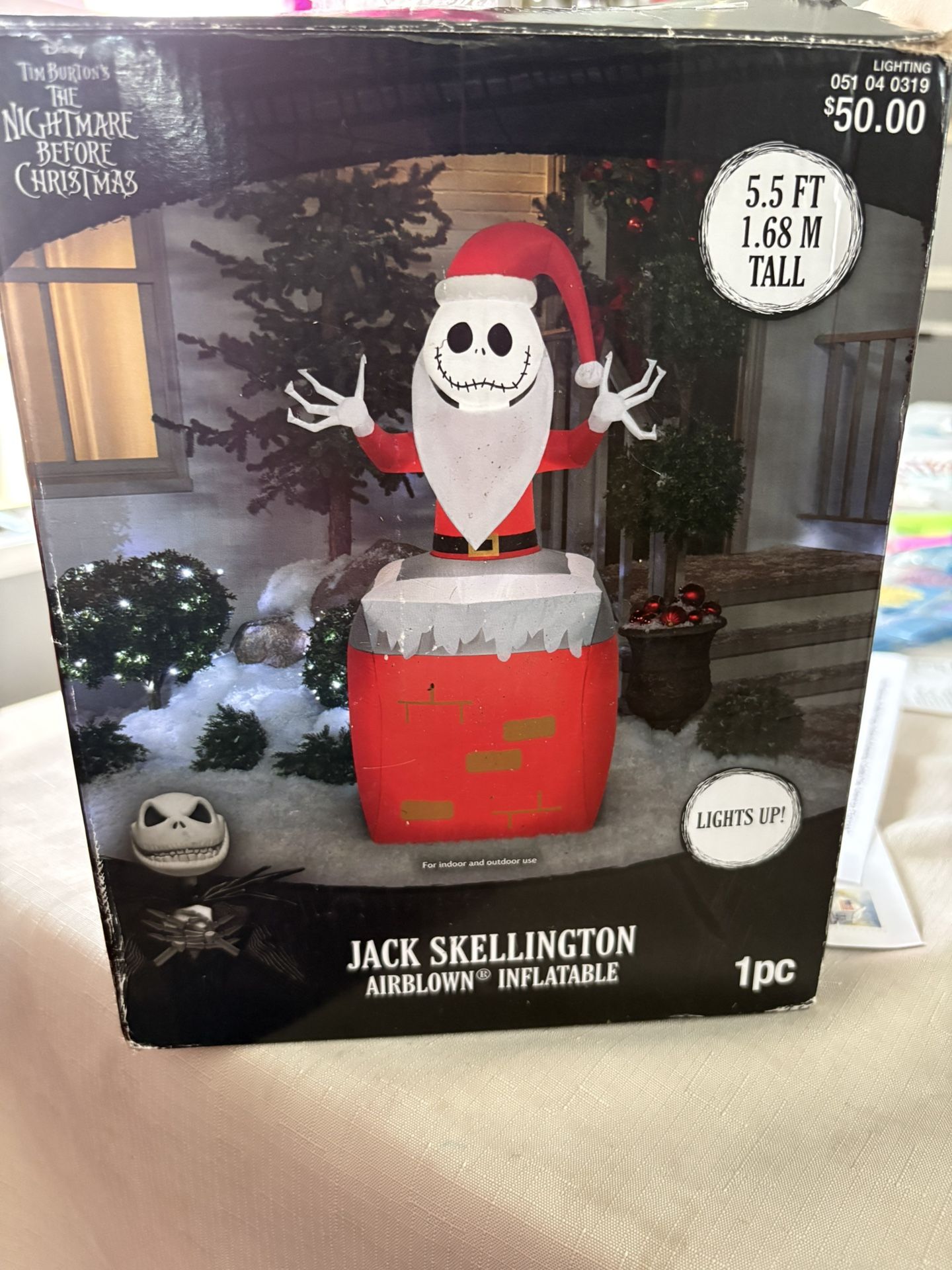 NEW Jack Skellington Inflatable ONLY $40 - photo 2