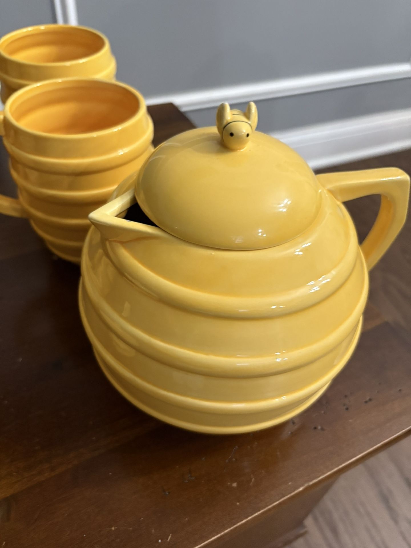 RARE BEE HIVE TEA SET By TAG LTD - photo 2