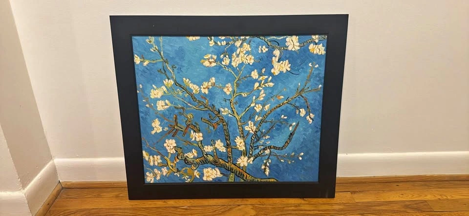 Van Gogh Blossoming Tree Painting Print