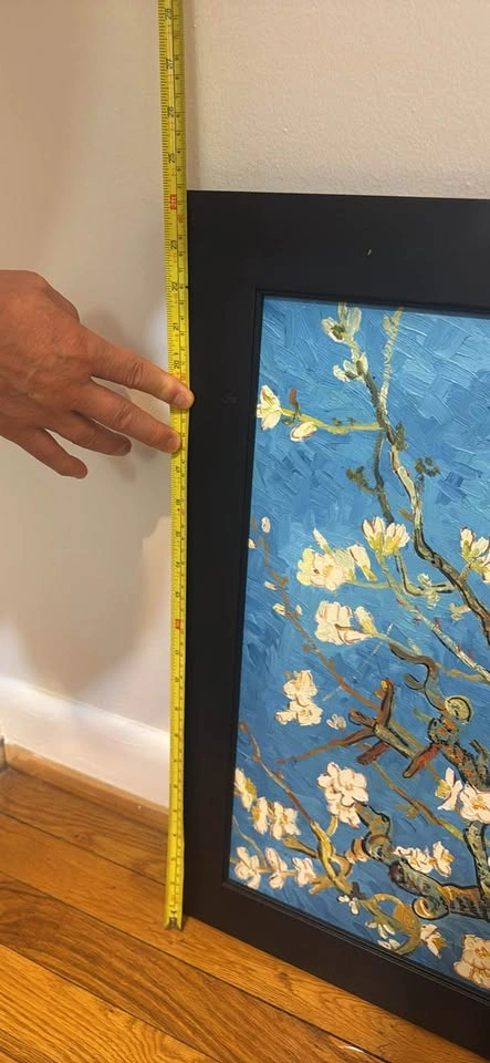 Van Gogh Blossoming Tree Painting Print - photo 2
