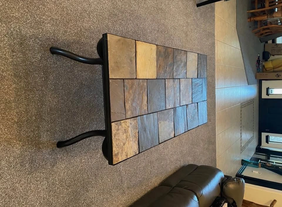 Modern Stone Tile Coffee Table - photo 2