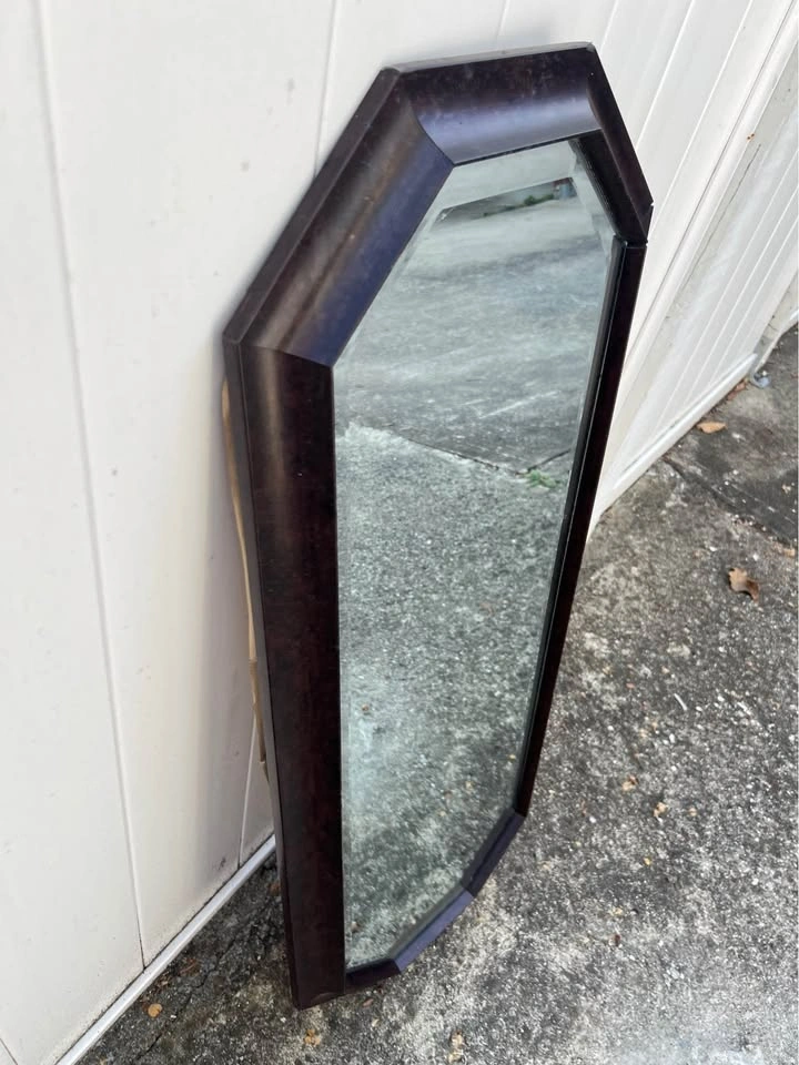 Modern Full Length Octagon Wall Mirror, 15"x 39" - photo 2