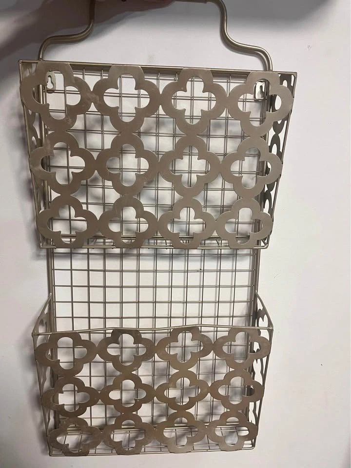 Gold Hanging Magazine Holder - photo 5