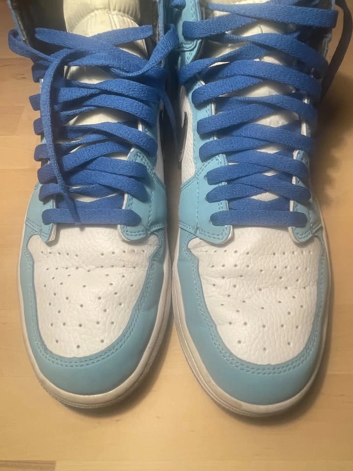 Mens US 10 Nike Air Jordan 1 Retro High OG University Blue - photo 5