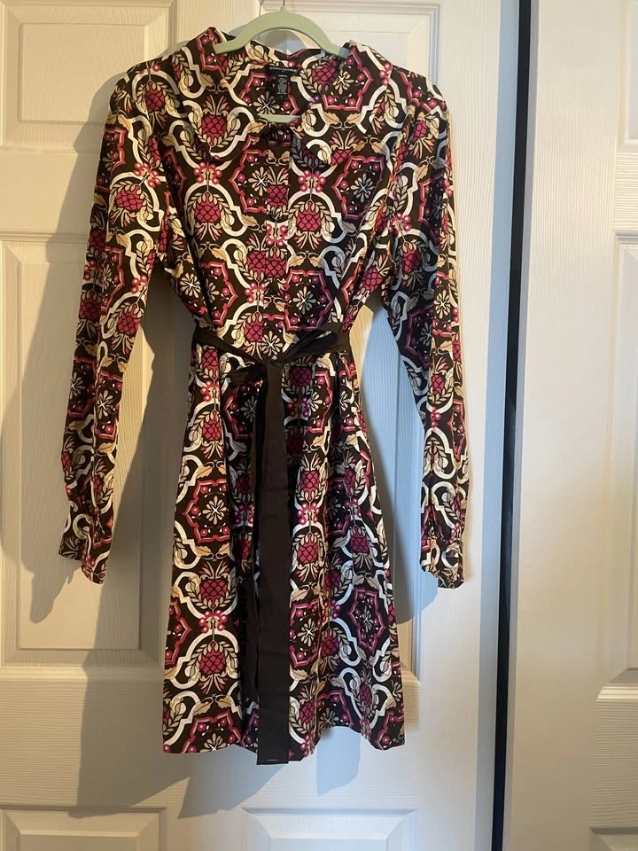 Banana Republic Cotton Poplin Midi Dress - Size L - photo 2