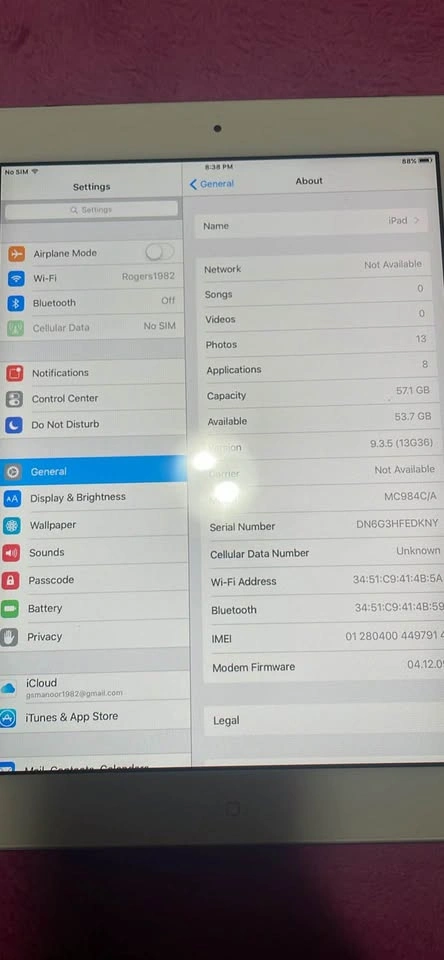 Apple iPad 2 (2nd Gen) 64GB WiFi + 3G White - photo 2