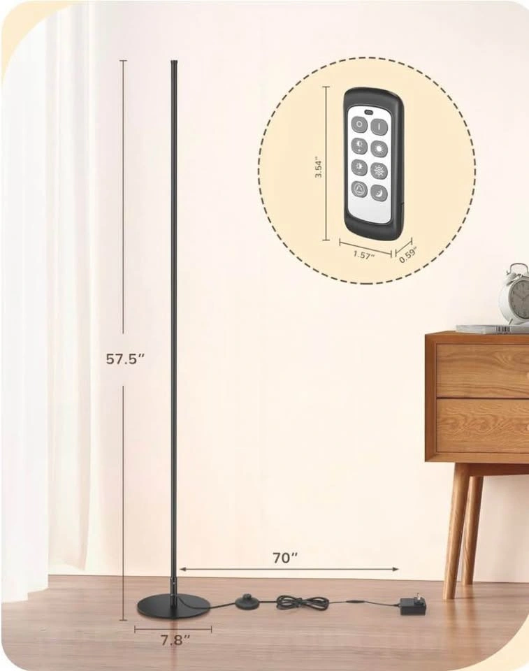 EDISHINE LED Dimmable Floor Lamp - photo 2