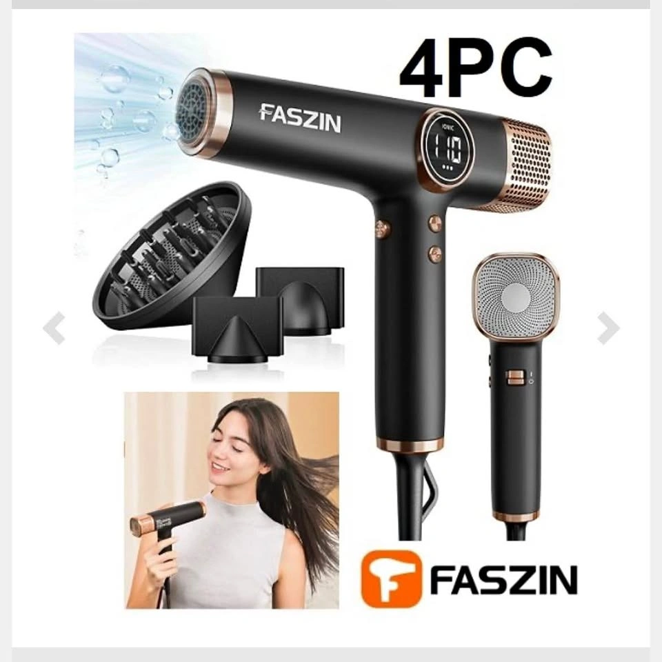 FASZIN JET X J100 Series Hair Dryer - 4pc Set