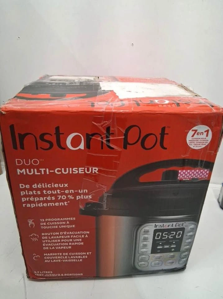 Instant Pot Duo 7-in-1 Multi-Cooker 6qt Stainless Steel - photo 2