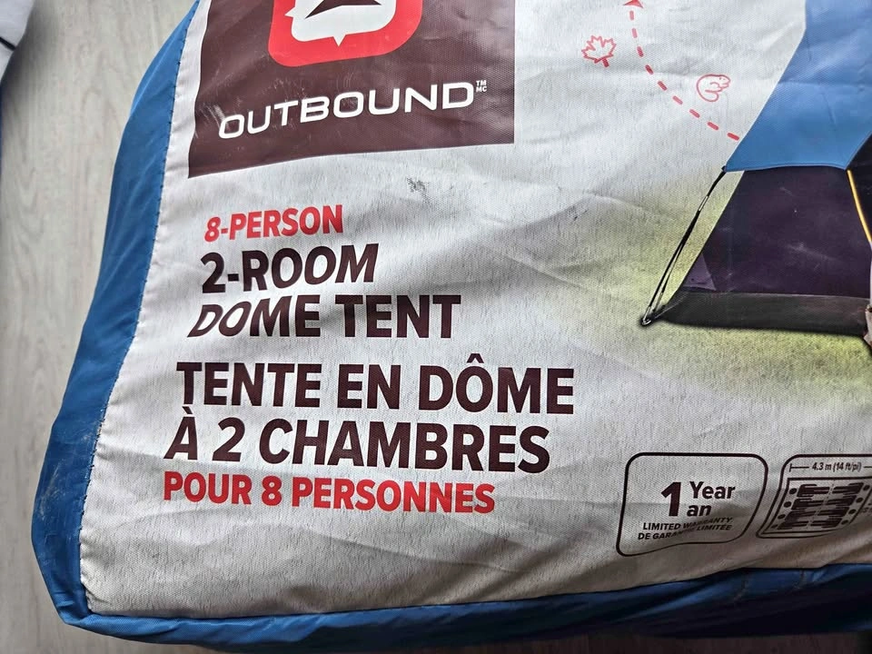 8 Person Outbound Tent