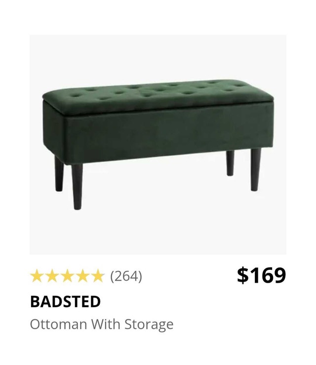 Ottoman With Storage