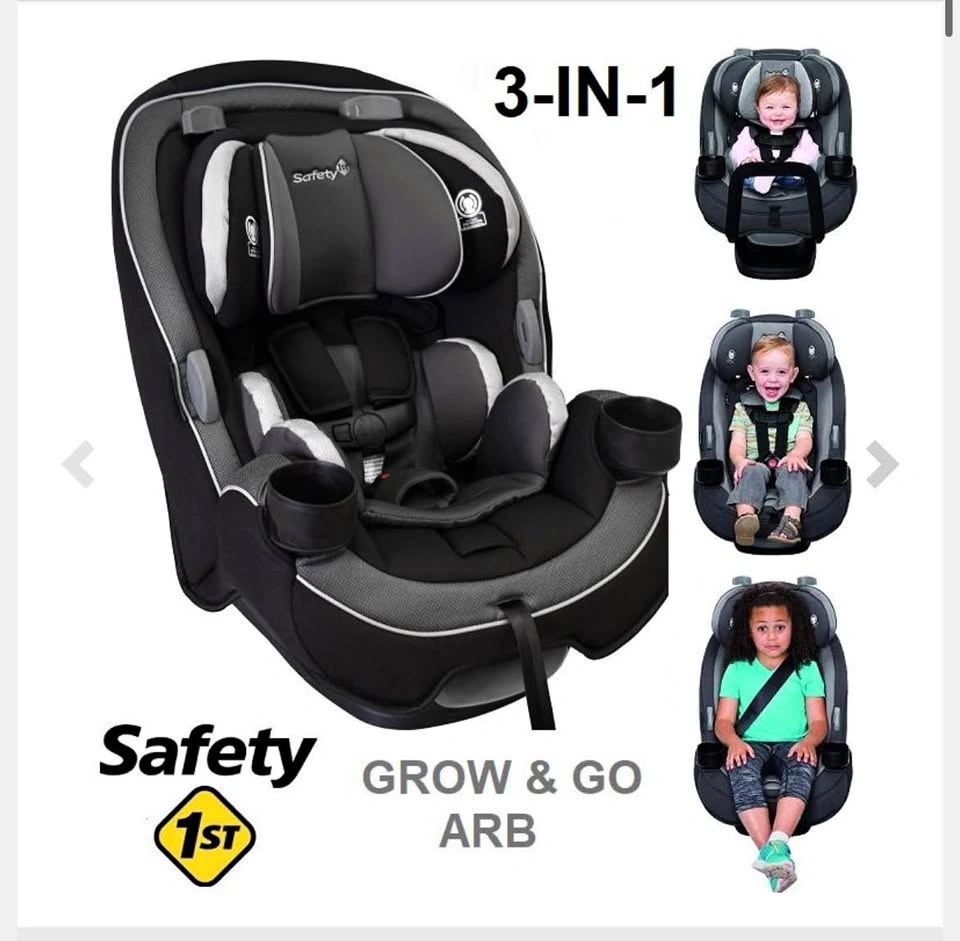 Safety 1st Grow and Go 3-in-1 Car Seat - Roan Black