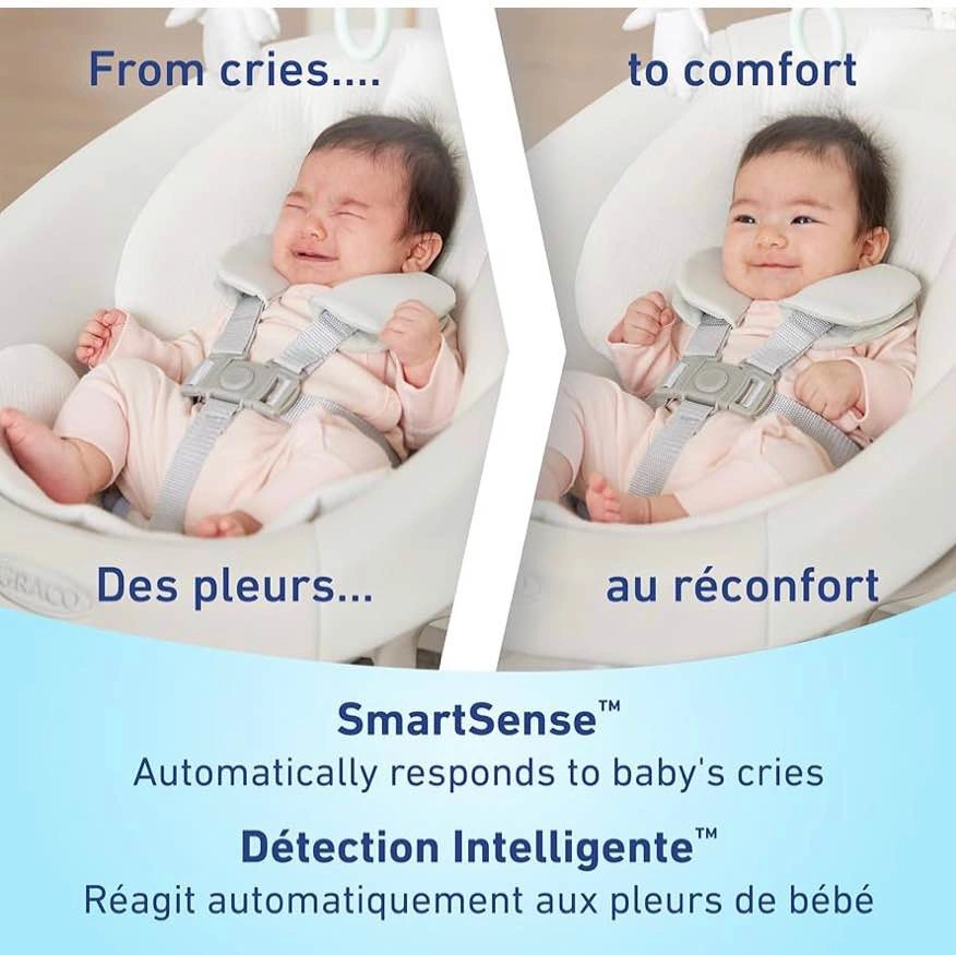 GRACO Smart Sense Baby Swing – NEW (Open Box) – $450 - photo 3