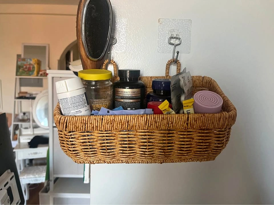 Wood Storage Basket