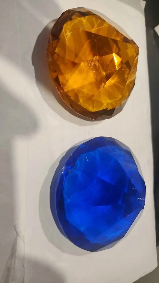 Crystal paperweights waterdown pickup thumbnail