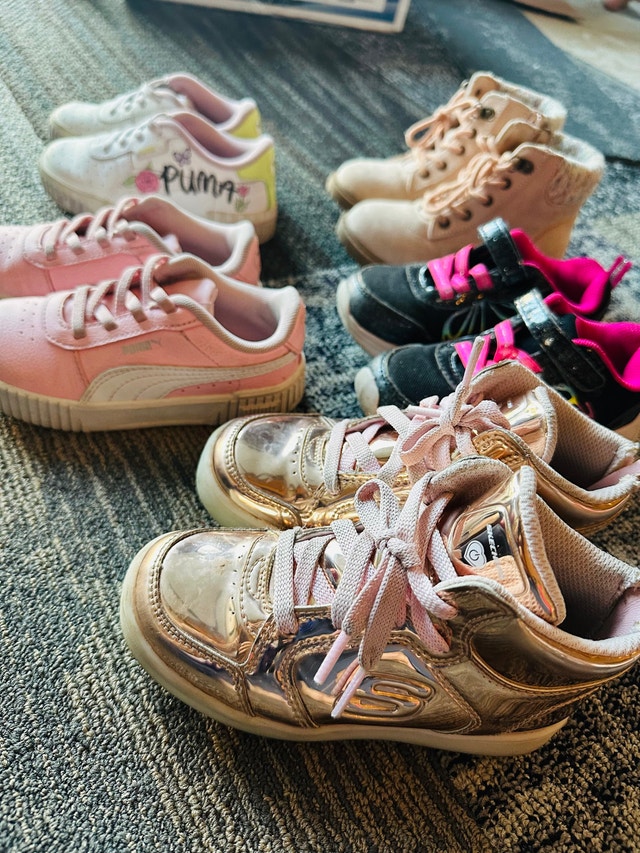 Girls Shoes Size 8T-10T - All for $40 - photo 2