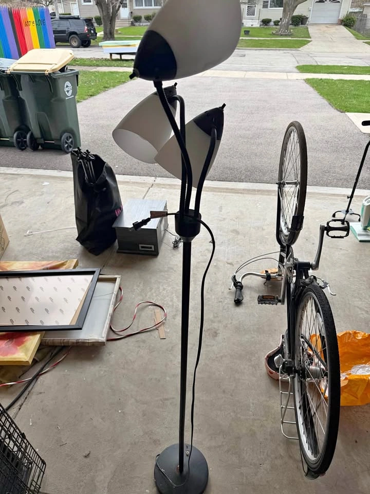 Vintage Brass Table Lamp
