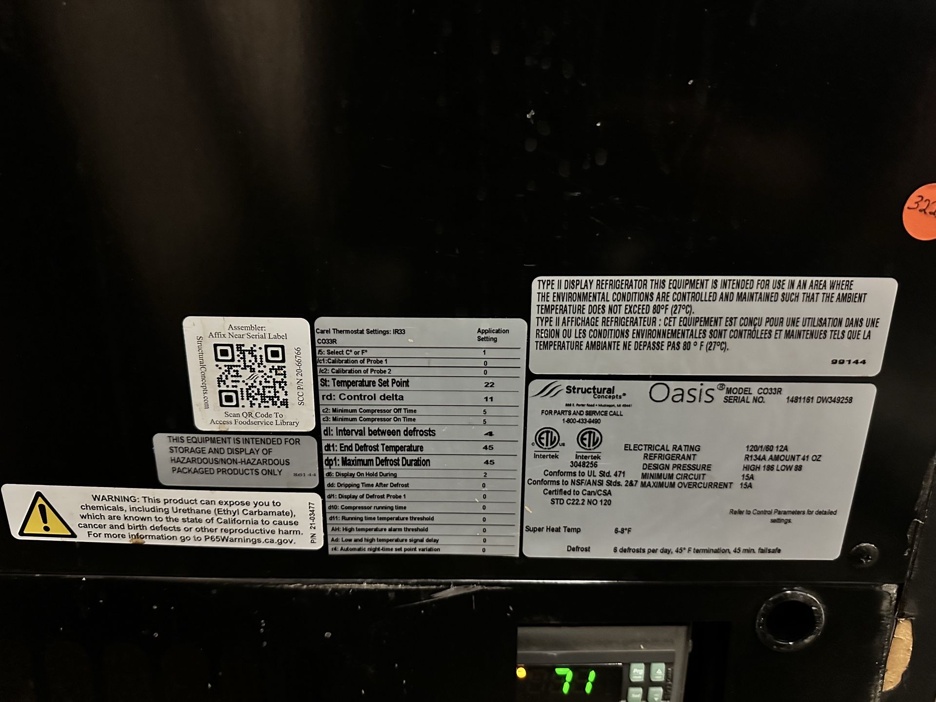 Structural Concepts CO33R-CH 36" Refrigerated Merchandiser - photo 4