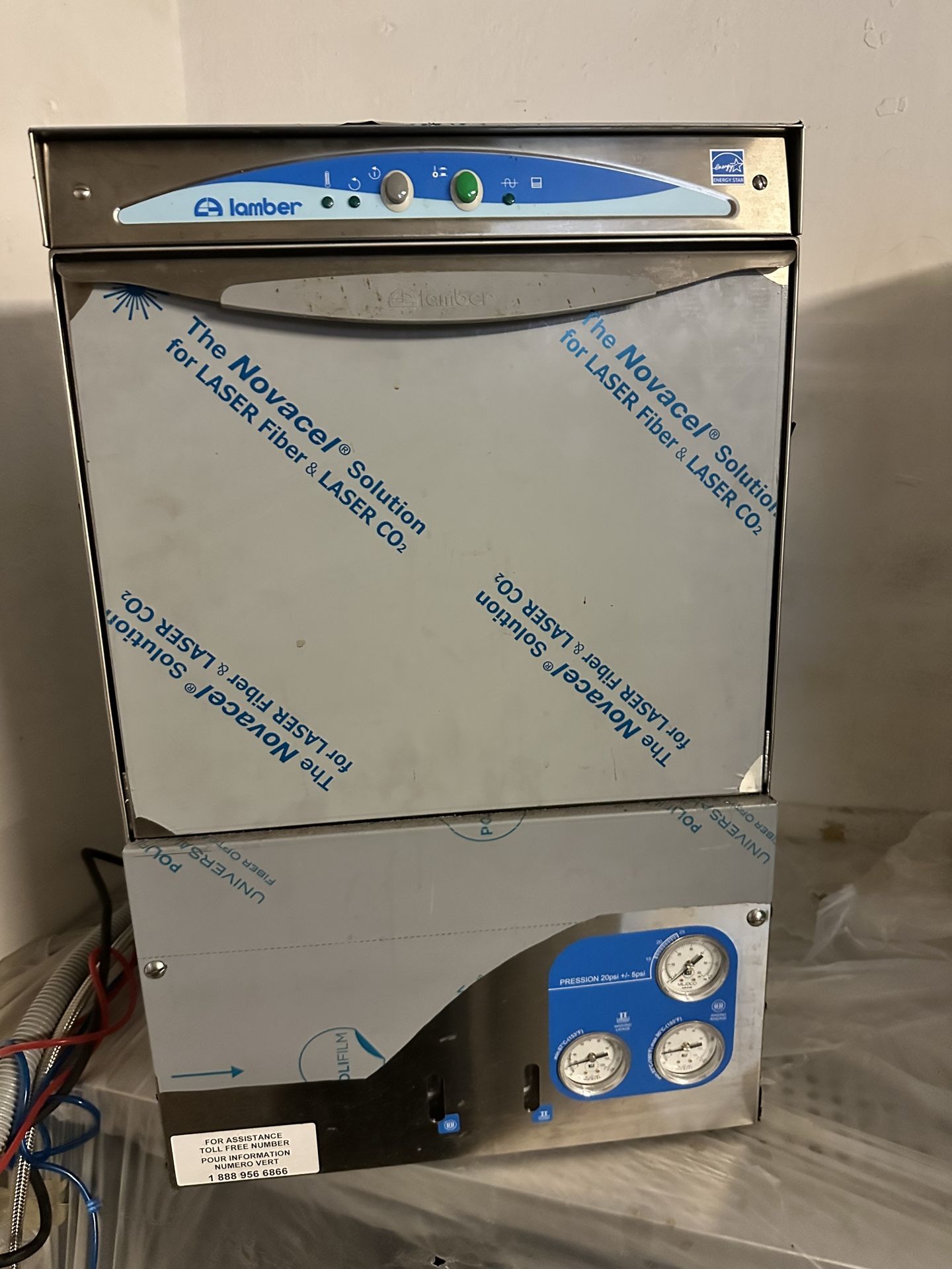 Eurodib DSP3 Lamber Glasswasher 16" Basket - photo 2