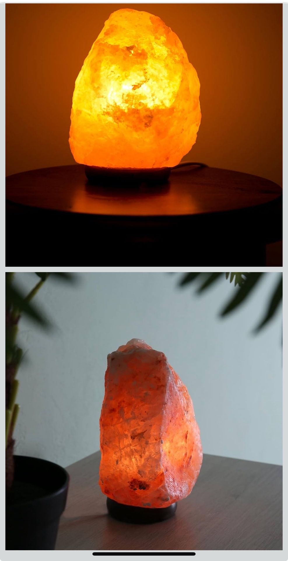 Himalayan Salt Lamp - Natural Pink Crystal Light - photo 2