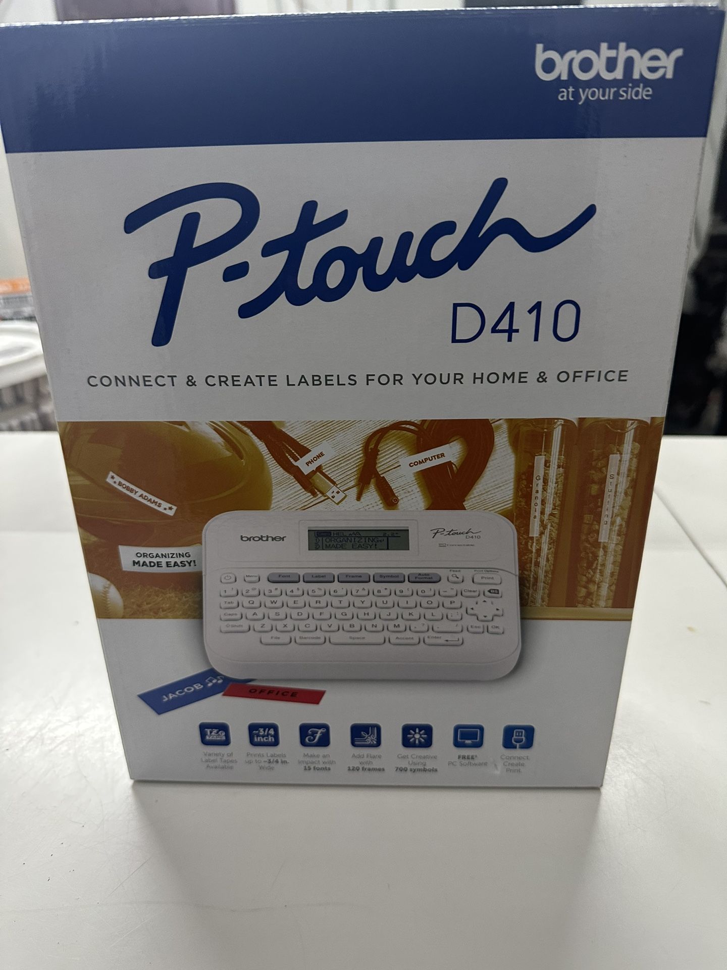 PTD410 Home / Office Advanced Connected Label Maker