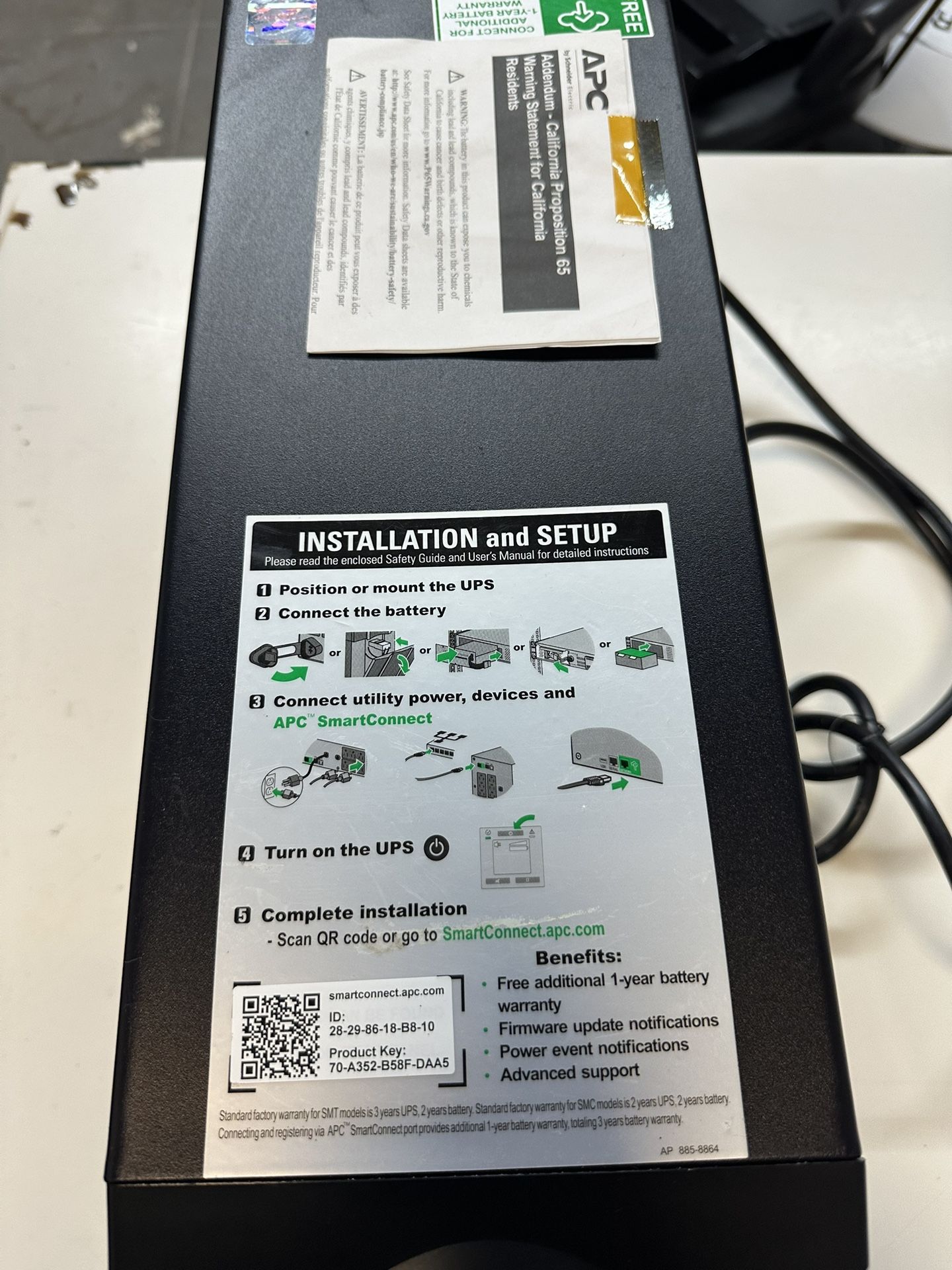 APC Smart UPS 1.44 kVA 120V - photo 2