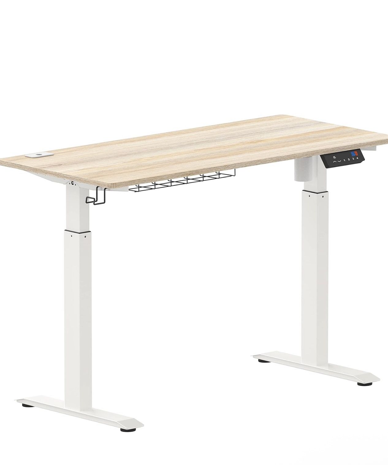 SHW 48-Inch Electric Standing Desk w/ Memory Preset & Cable Tray